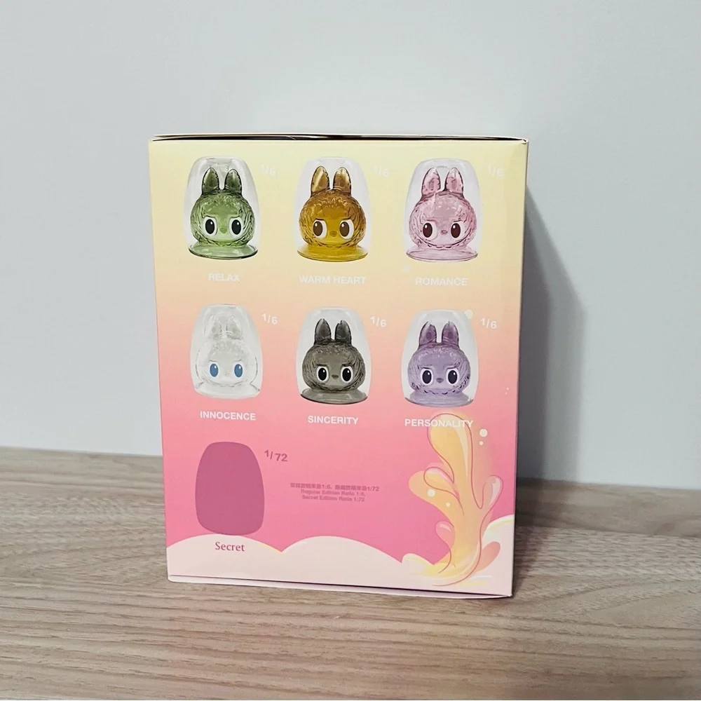 Pop Mart The Monsters Cheers! Labubu Double Walled Glass Cup - Warm Heart